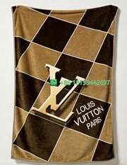 Louis Vuitton Throw Blankets